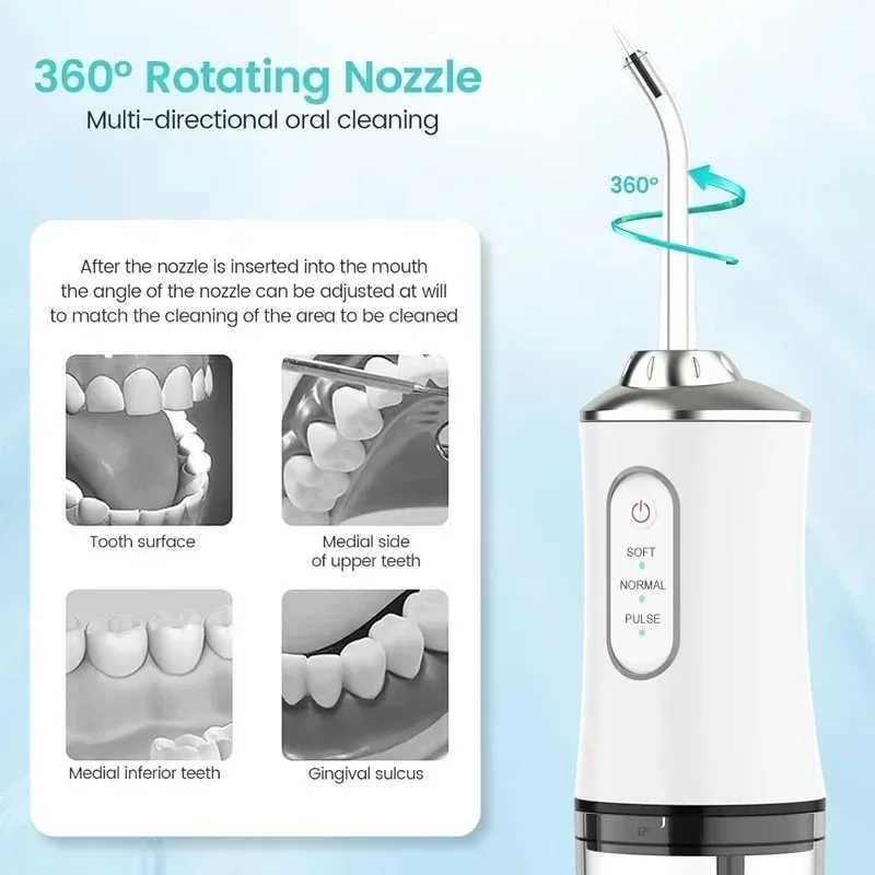 Pro dental oral irrigator dental floss remover cleaning wireless brush Ipx7 store oral irrigator oral irrigator M250408
