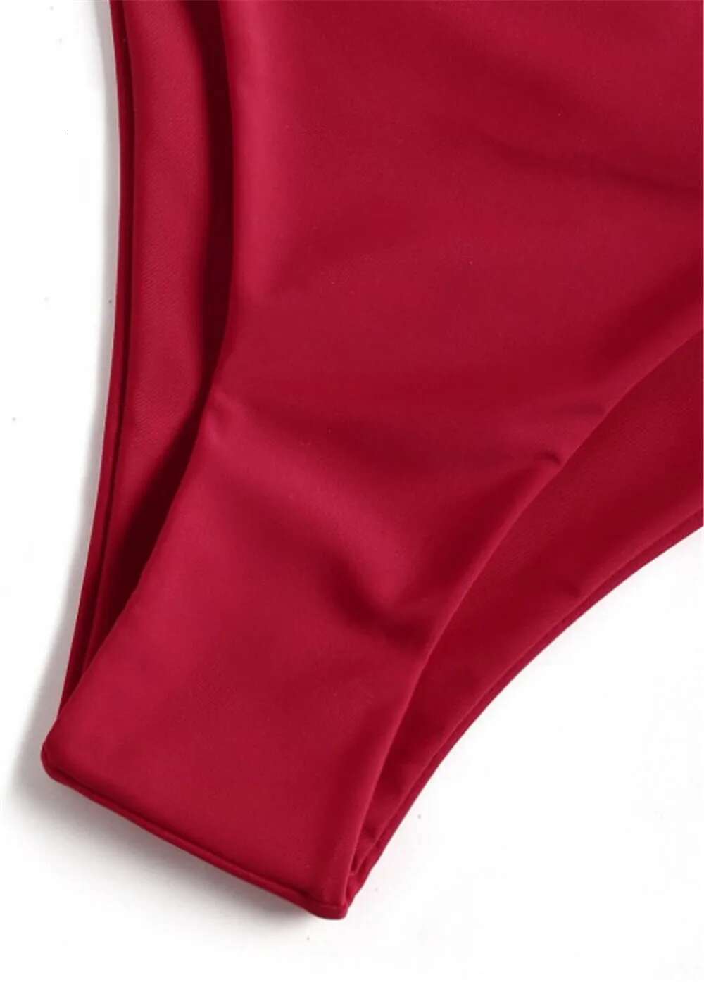 Dongdumaoyi Bandeau Bikini Women Solid Yellow Push Up Off Shoulder Swimwear Female Bathers Bathing Suit High Waist Swimsuit Biquini