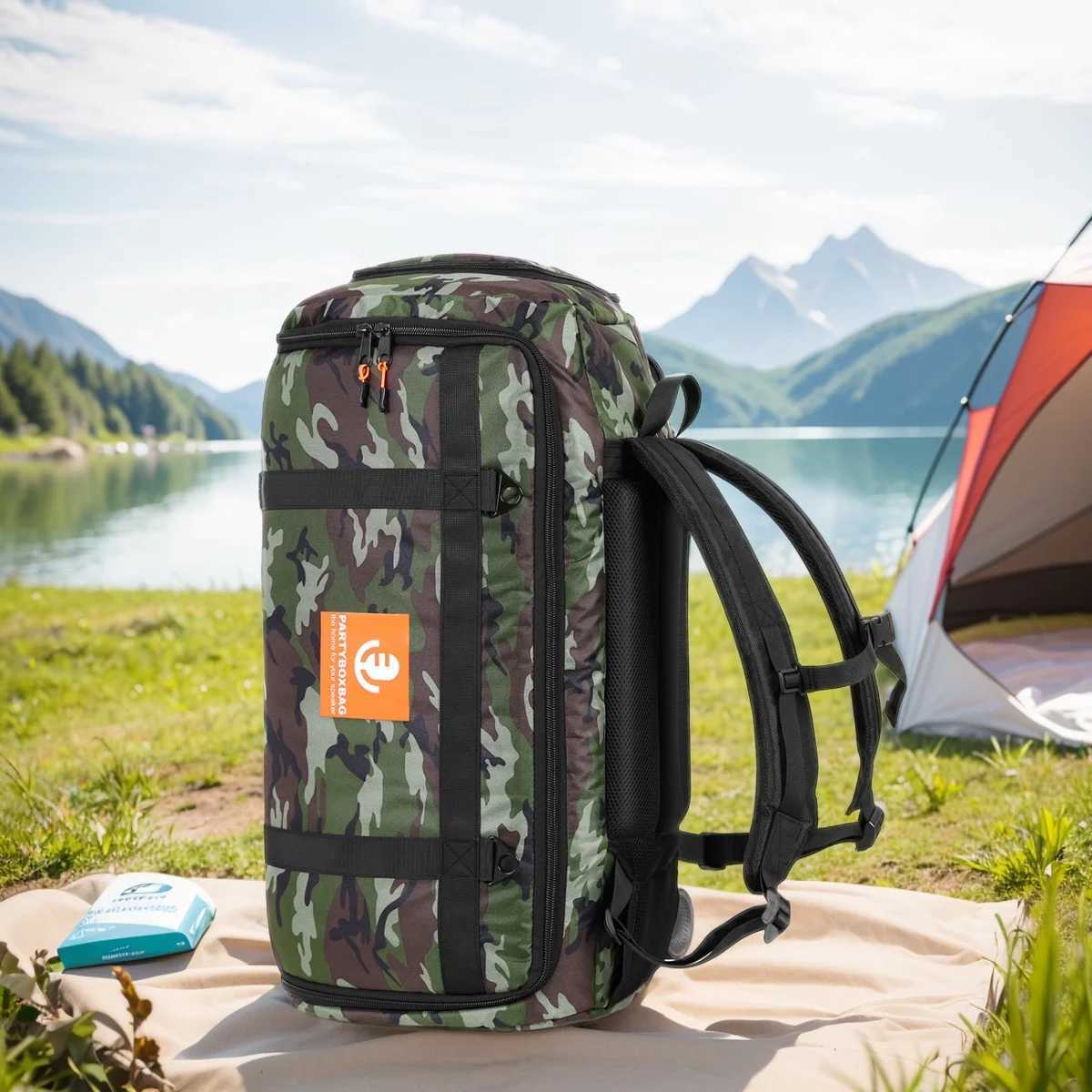 Portable Speaker Carry Tote Bag Backpack Drop-Proof Travel Storage Case Adjustable Strap Storage Bag for JBL Partybox Stage 320C250407