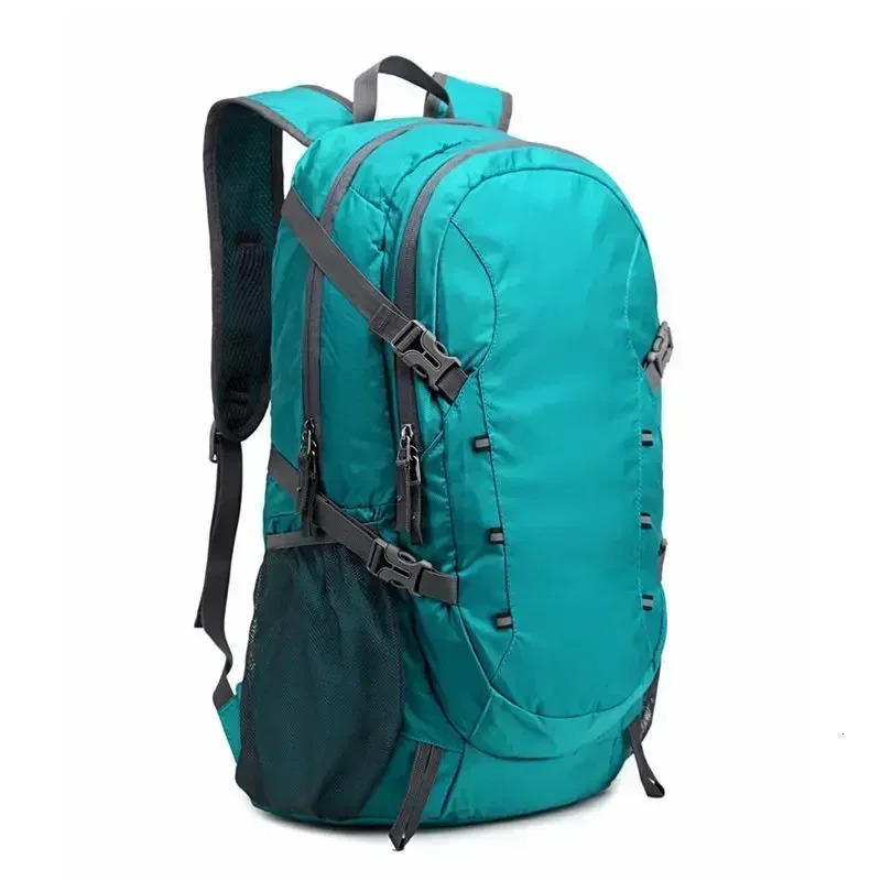40L Outdoor Foldable Backpack Ultralight Waterproof Soft Camping Shoulder Pack Climbing Travel Mountaineering Camping Hiking Bag 250407
