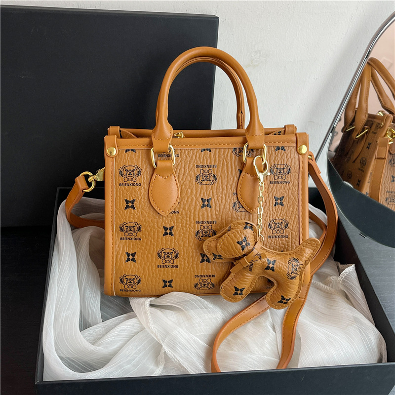 Niche handbag women's new temperament fashion bucket bag casual everything single shoulder crossbody bag