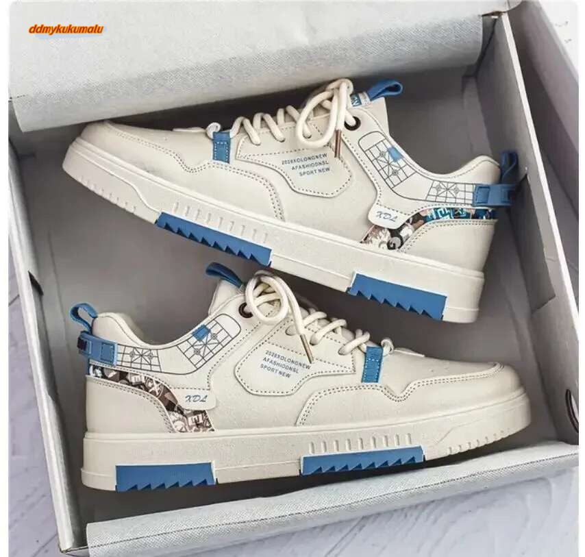 Men's Vulcanized Strips Platform, Casual Sports Shoes with Laces for Students, Tennis, Fashionable, 2024 #ddmykukumalu