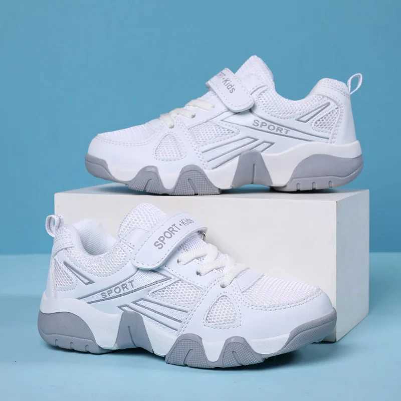2025 New Boys Sports Shoes Autumn Double Mesh Breathable Casual Shoes Fashion Childrens Running Shoes Boys and Girls Summer Walking Shoes W250407