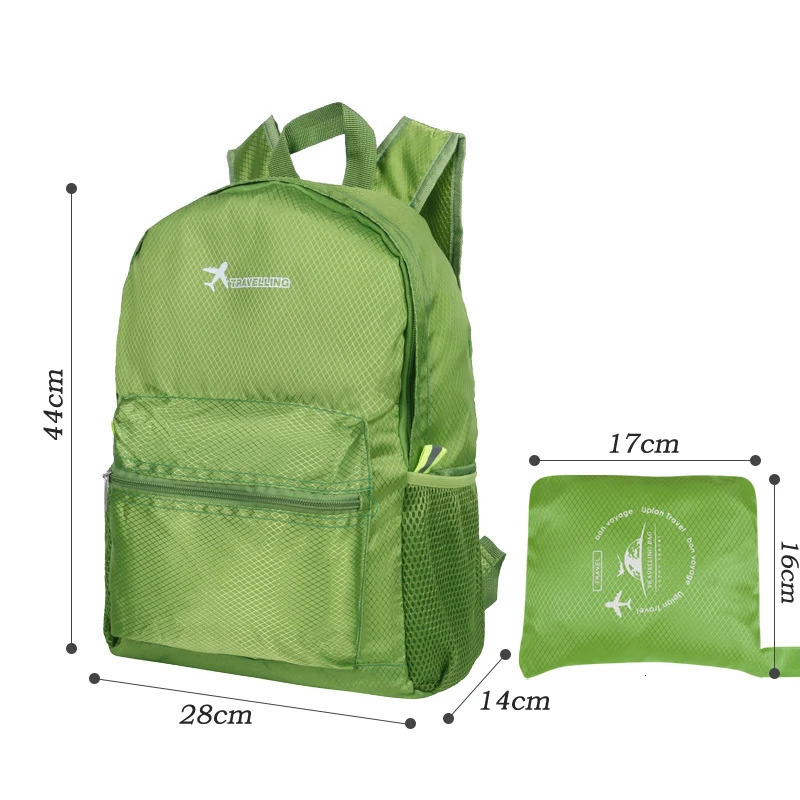 25L Lightweight Folding Backpack Mens Ultralight Waterproof Backpack Womens Travel Camping Hiking Backpack Customized 250407