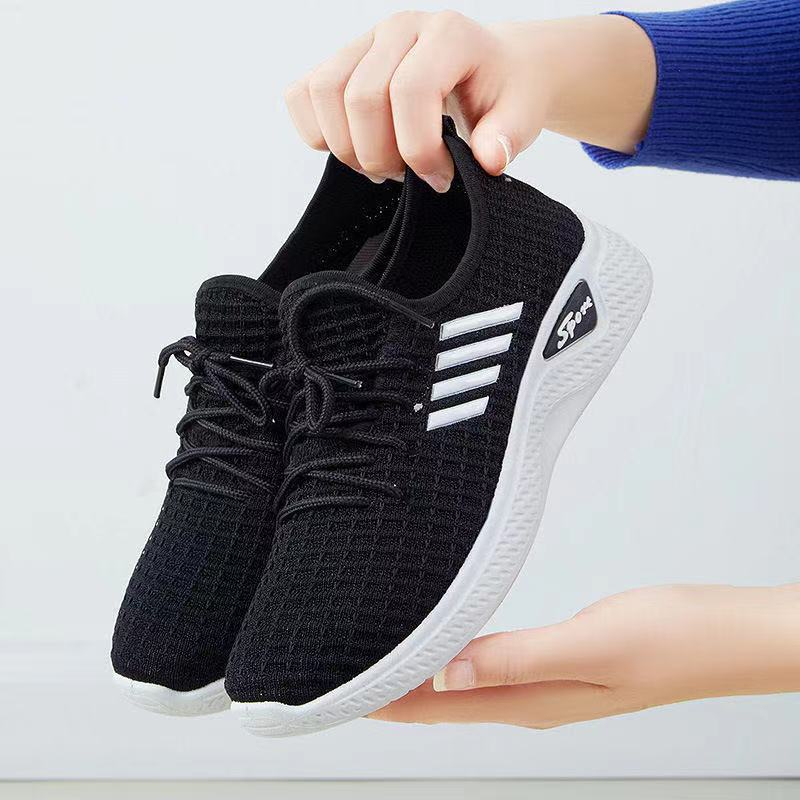 Free shipping summer mesh low top running women casual sports outdoor shoes