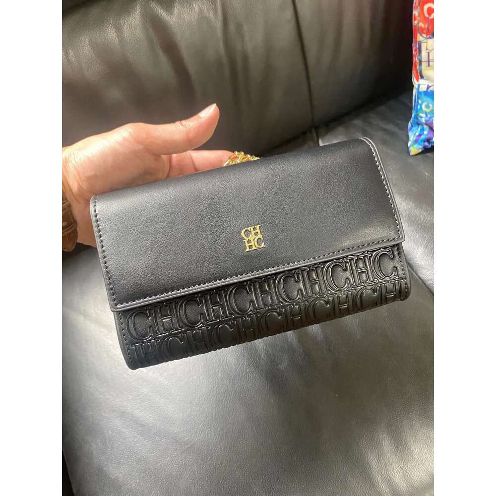 CILMI CHCH HARVILL Black Letter Women's Crossbody Bag, Single Shoulder, Fashionable And Versatile, With Beautiful Real Pictures