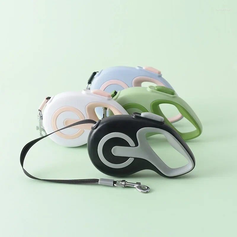 Reflective Dog Traction Ropeautomatic Contraction Puppy Pet Flexi Outdoor Walking Running Rope Lead topstamp