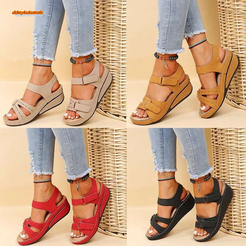 2023 Women Soft Women's Sandals Slip On Open Toe Walking Shoes Slipper Party Footwear Female atillas Muje ddmykukumalu