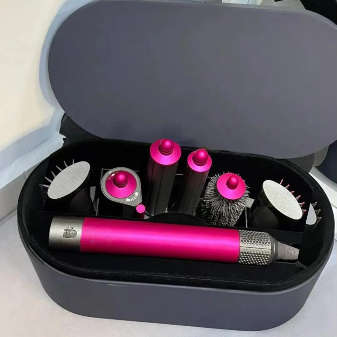 Electric Hair Curler Multi Function Women Professional Adjustable Temperature Hair Tool Hair Curlers Negative ion 7-in-1 travel set