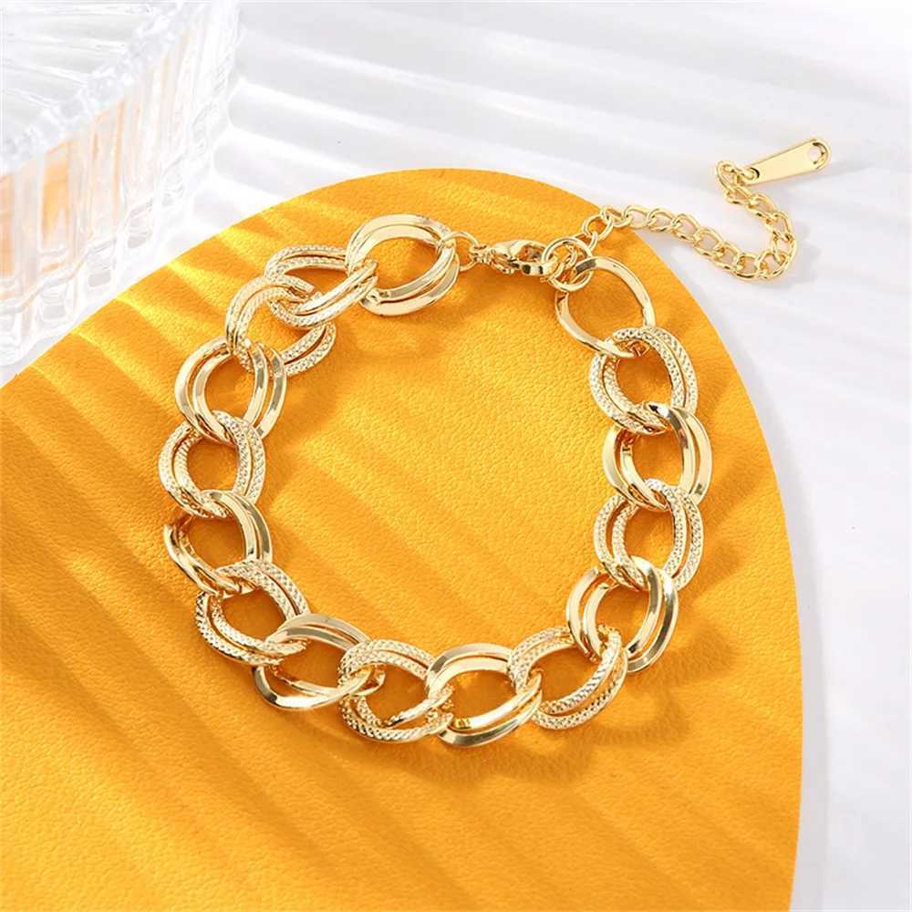 EILIECK 316L Stainless Steel Chain Necklace Bracelet Set Declaration Gold 18K Galvanized Jewelry Set Waterproof Bijoux Womens Y250408