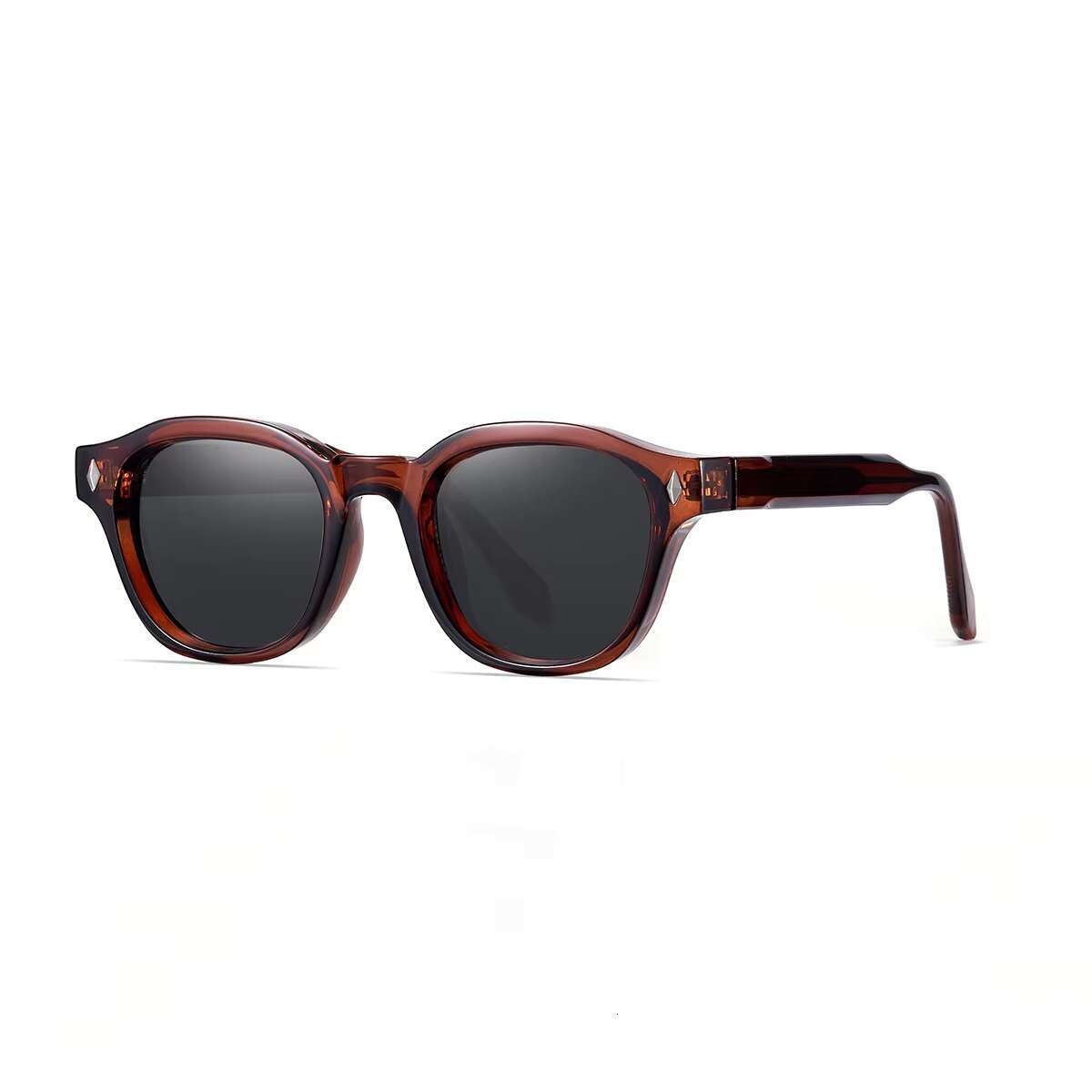 One Shop Hot Selg Fashion Square Polarized Round Unisex Sunglasses Retro Sun Glasses