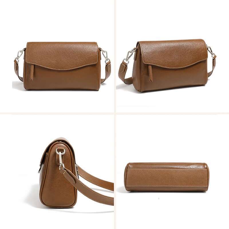 2025 New Spring Ladies Versatile Crossbody Female Large Capacity Leather Women's Handbag Single Girls Shoulder Pillow Bag