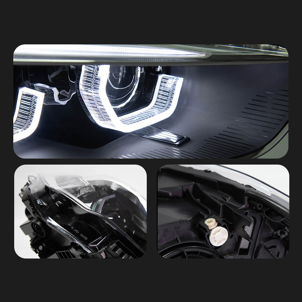 LED Headlights For BMW X1 F48 20 16-20 19 F49 LED Daytime Lights Front Lamp LED Headlight Turn Signal Light