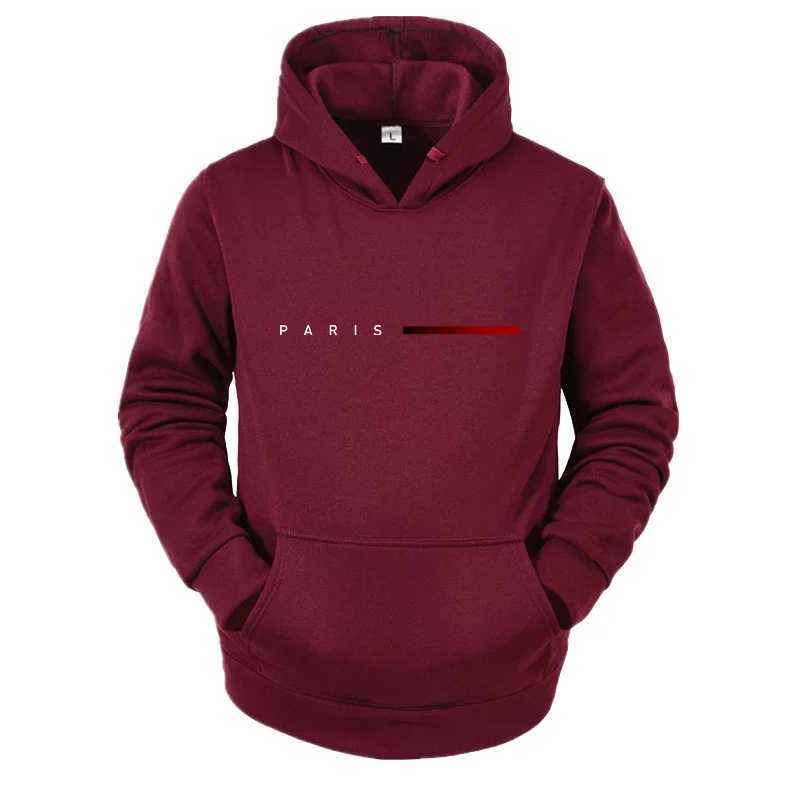 Daily fashion sportswear high-quality mens sportswear hooded sweatshirt mens casual sportswear hot selling printed sportswear W250408
