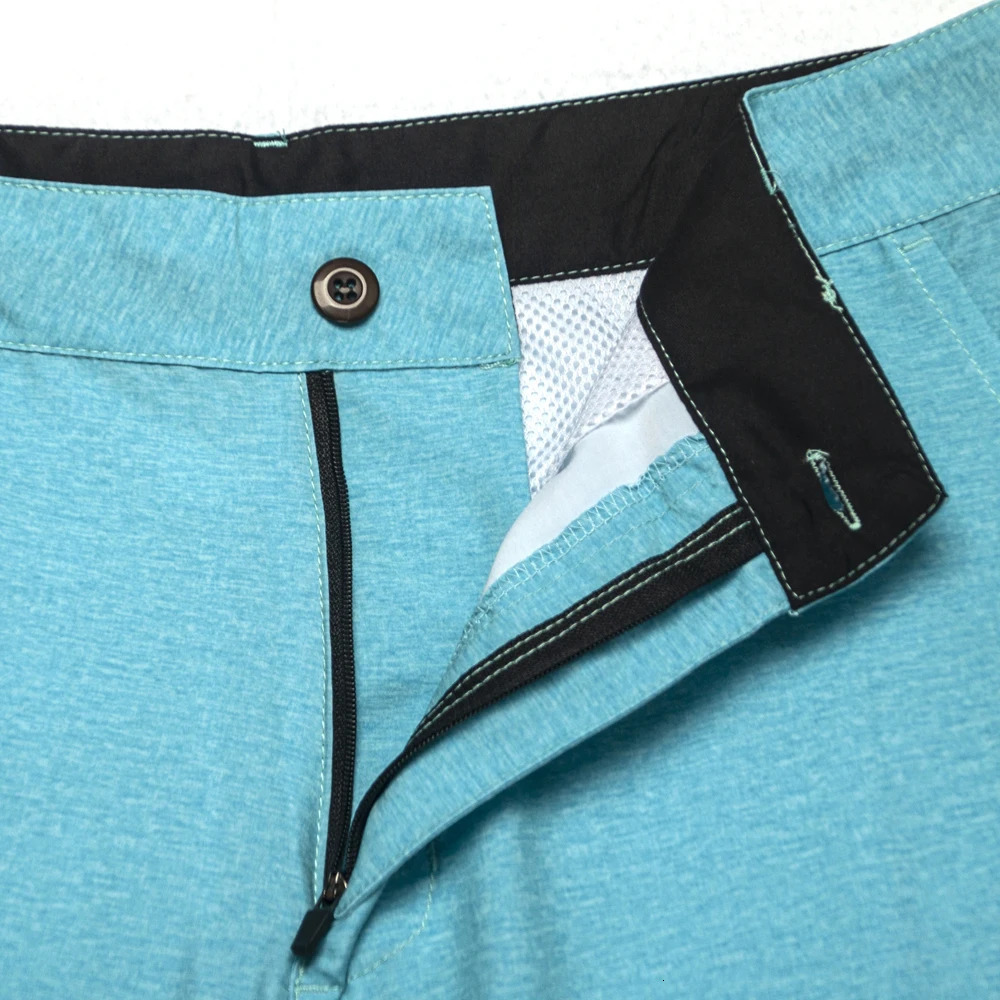Plus size 38 Mens Solid Walk Shorts Bermuda Beach Boardshorts Casual Stretch Quick-dry Breathable Shorts Trunks Multicolor 250407