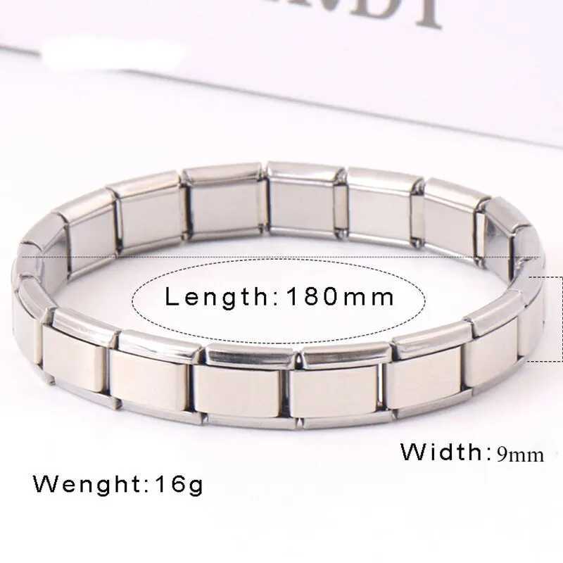 9 mm Wide Stainl Steel Bracelets Simple Tren Style Daily Wear Silver-Color Charm Bracelet For Wen On Party Unisex StyleC250408