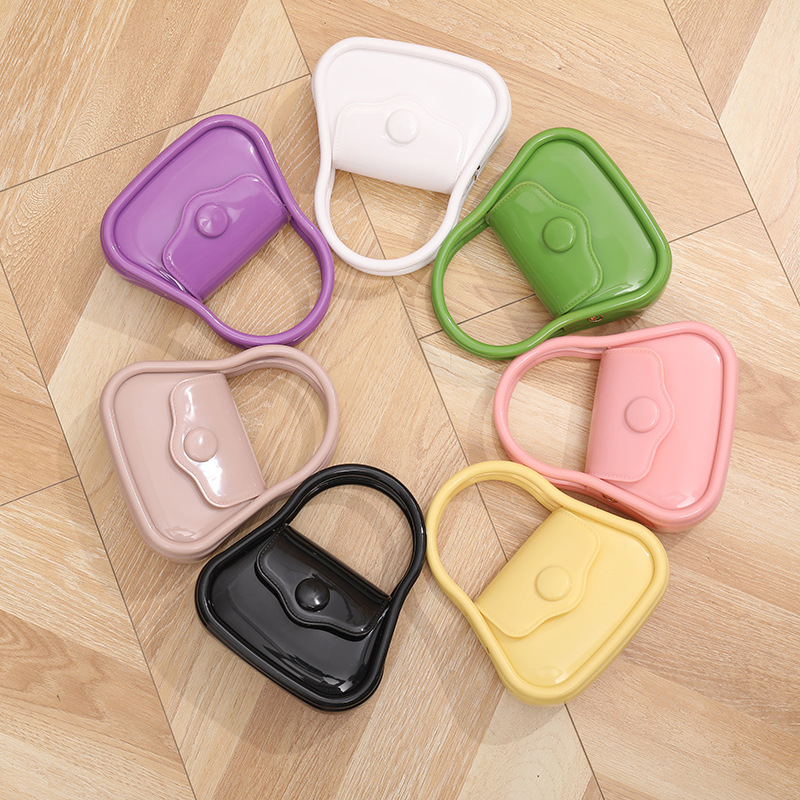New PVC bag women's fashion handbag silicone jelly bag