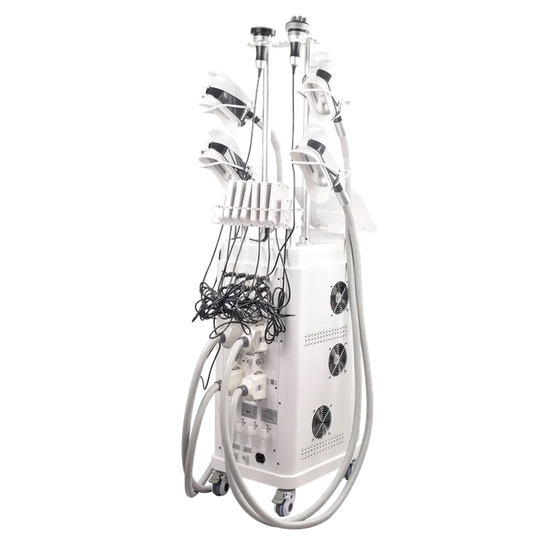 Professional 360 Degree Cryolipolysis Slimming Weight Loss Skin Tighten RF Cavitation Cupping Face Jawline Sculpting Jowl Removal Body Shaping Machine