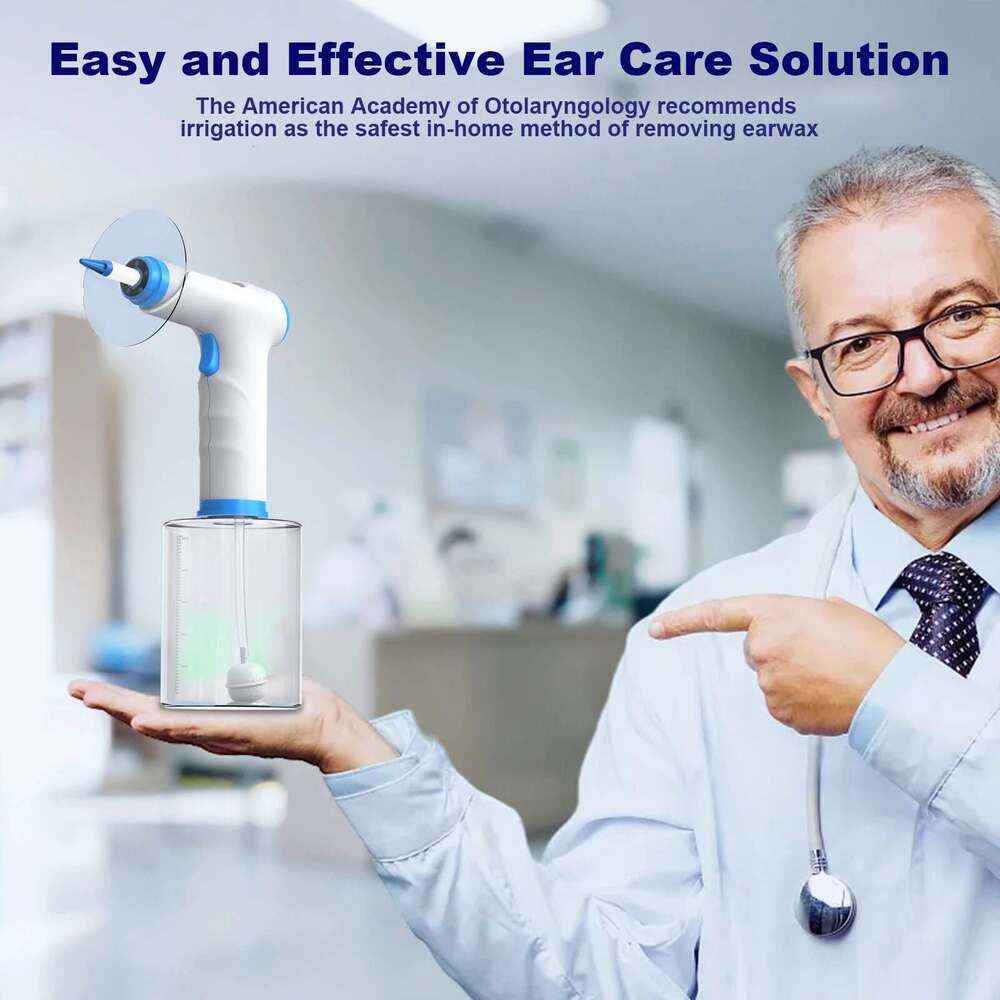Electric Wax Removal Tool 4 Pressure Mode Flush Kit with Cleaner Health Care for Adults Child Ear Canal Washer Kits