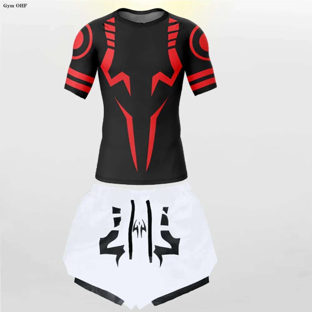 New Sports SetSummer 3D printingTrendy T-shirt Handsome Casual Suits suitability Men's 2 In 1 Shorts set
