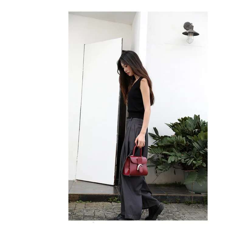 New Women's Handbag Designer Korean 2025 Genuine Leather Shoulder Bag Women's Fashion Large Capacity Crossbody Bag Handbag Wallet Outdoor Ha