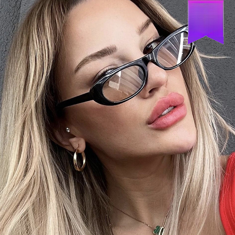 TB BHULAMTE Free Shipping New Designer Sunglasses Small Frame Oval Sunglasses Cat Eye Sunglasses Women's Sunglasses European And American Fashion
