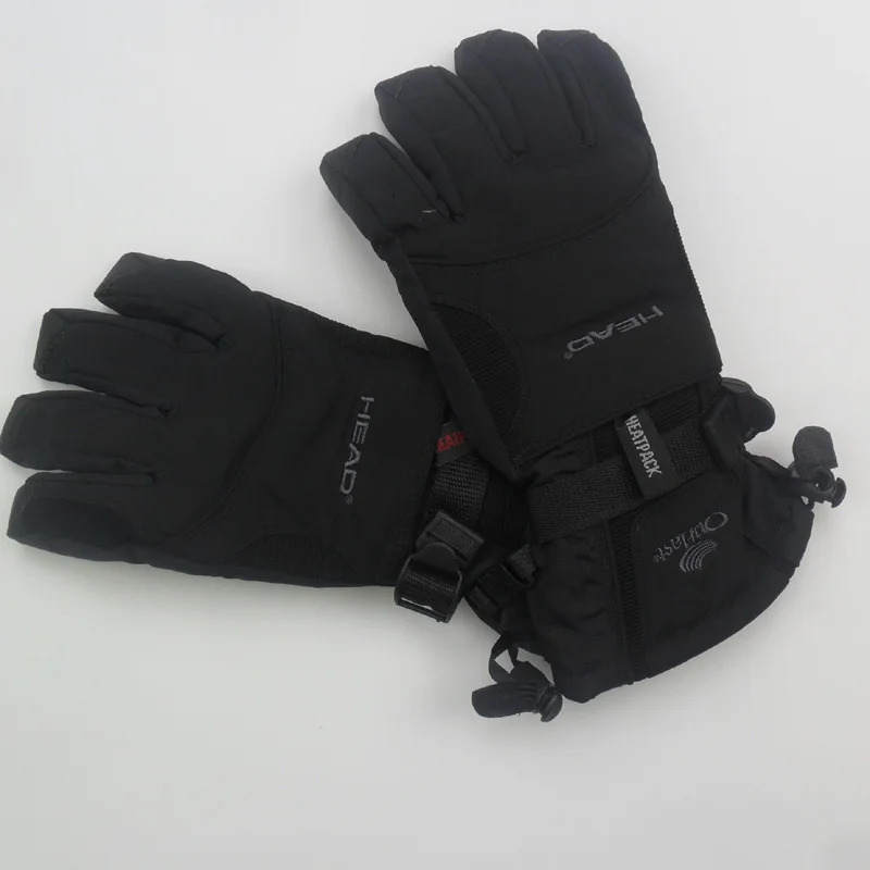 Professional head all-weather waterproof thermal skiing gloves for men Motorcycle winter waterproof sports outdoor 251106