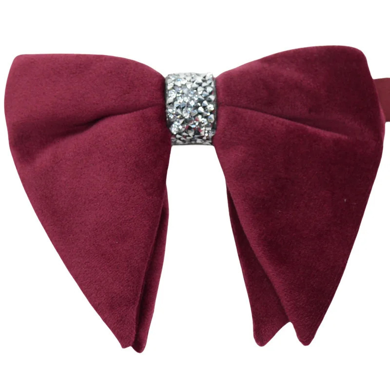 Mens Fashion Mens Retro Wine Red Groom Group Knot 250407