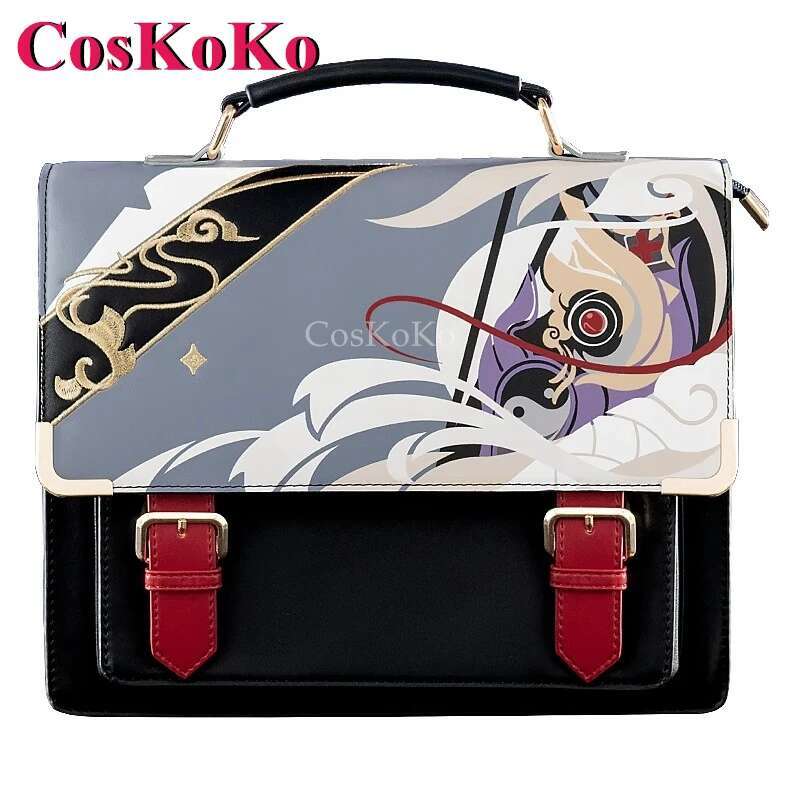 Coskoko Fu Hua Cosplay Game Honkai Impact 3 Theme Impression Pack Daily Preppy Commuter Backpack Messenger Bag Lovely Itabag New