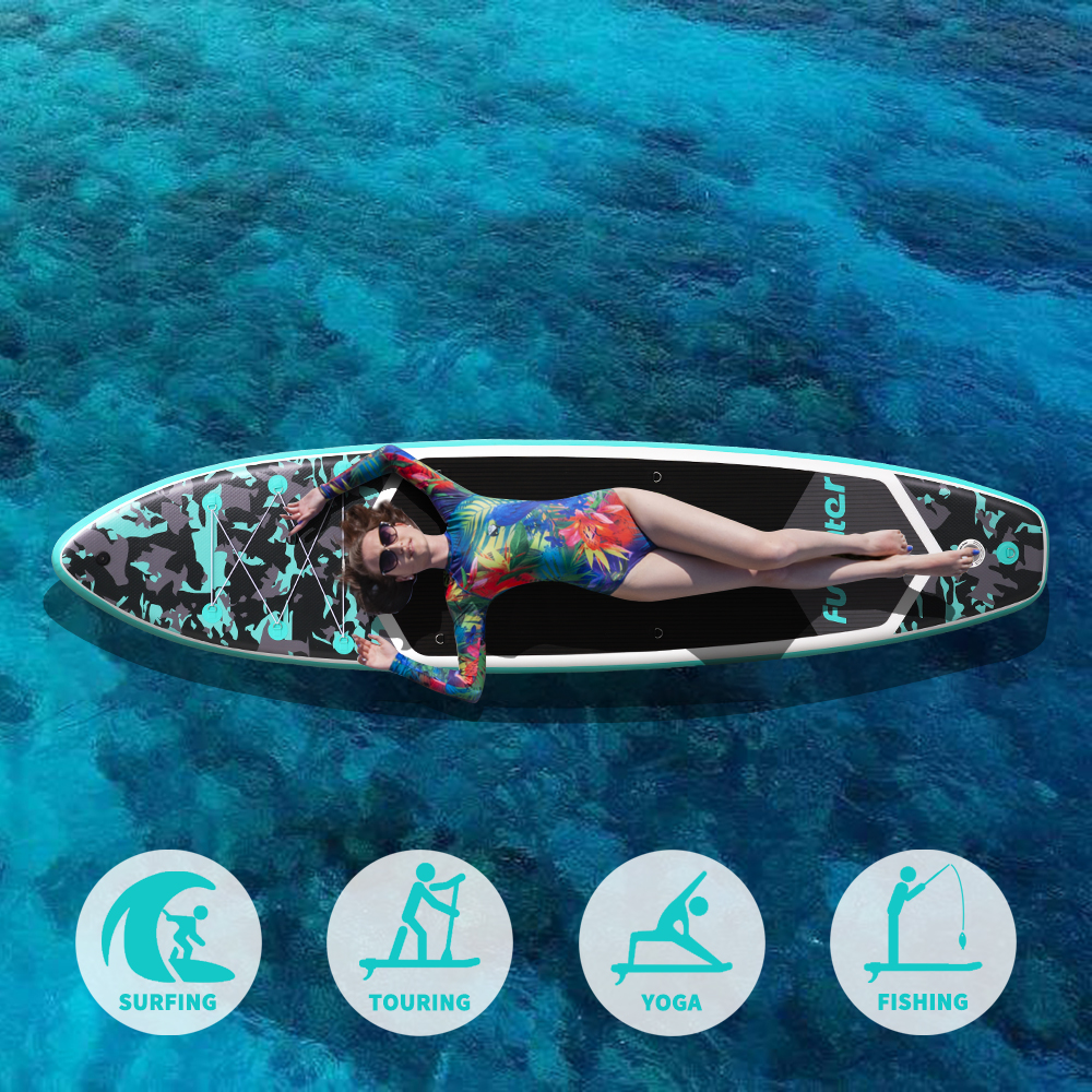 FUNWATER Surfboards paddleboard 11'6" inflatable surfboard Padel wholesale Stand Up Paddle Board Surfboard Sport Sporting sup boards surfing