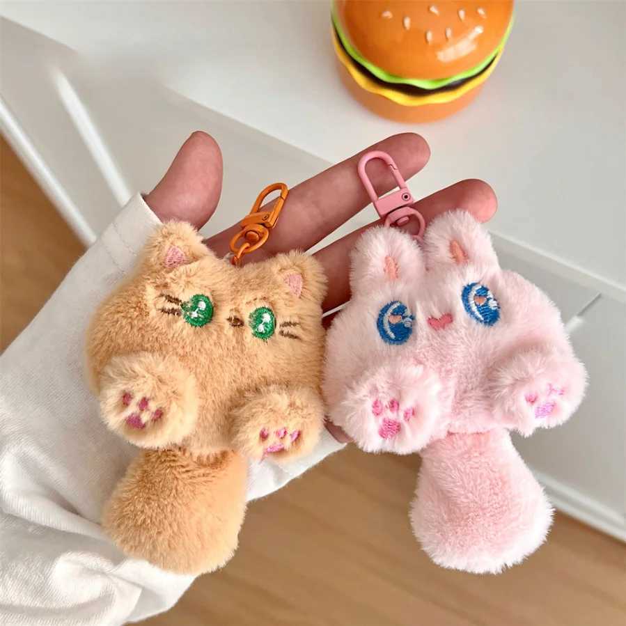 Cute Plush Cartoon Cat Doll Pendant Soft and Cute Girl Backpack Decoration Pendant Doll Student GiftXJ250409