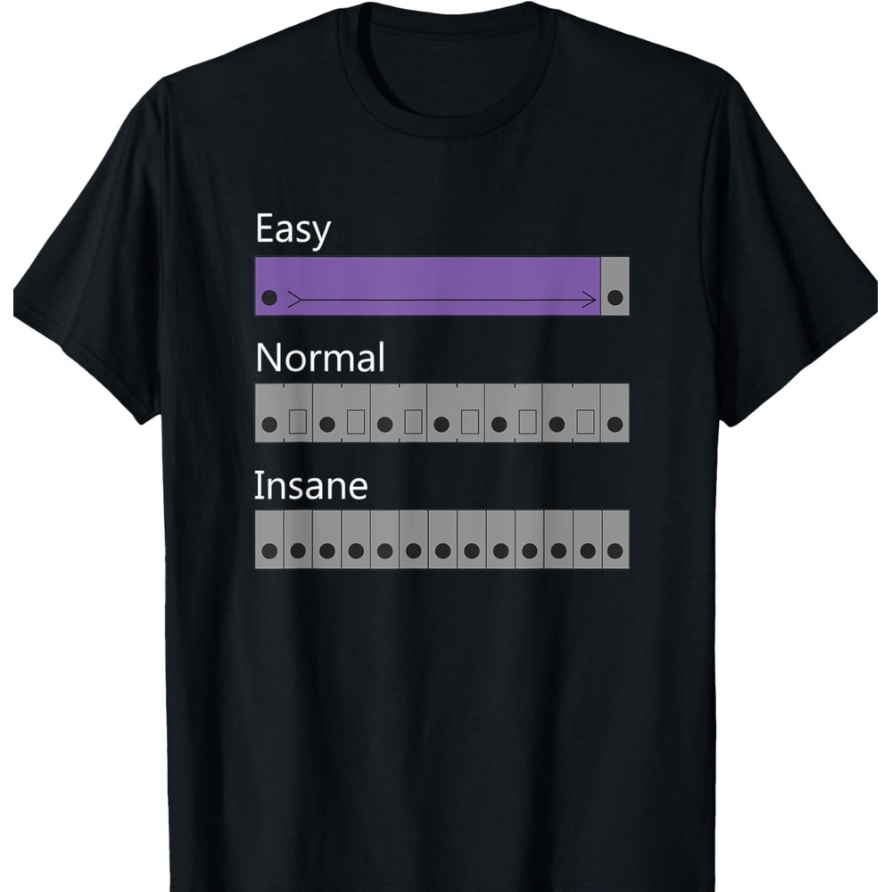 T shirt for Mens Easy Medium Insane Frames Graphic Tee Casual Tops Clothes Short sleeve
