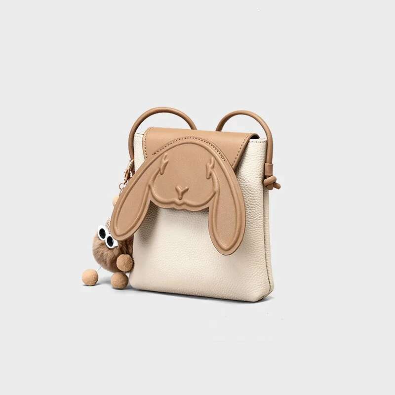 Bag2025new Genuine Leather Women's Crossbody Mini Waist Fashion Small Shoulder Bag