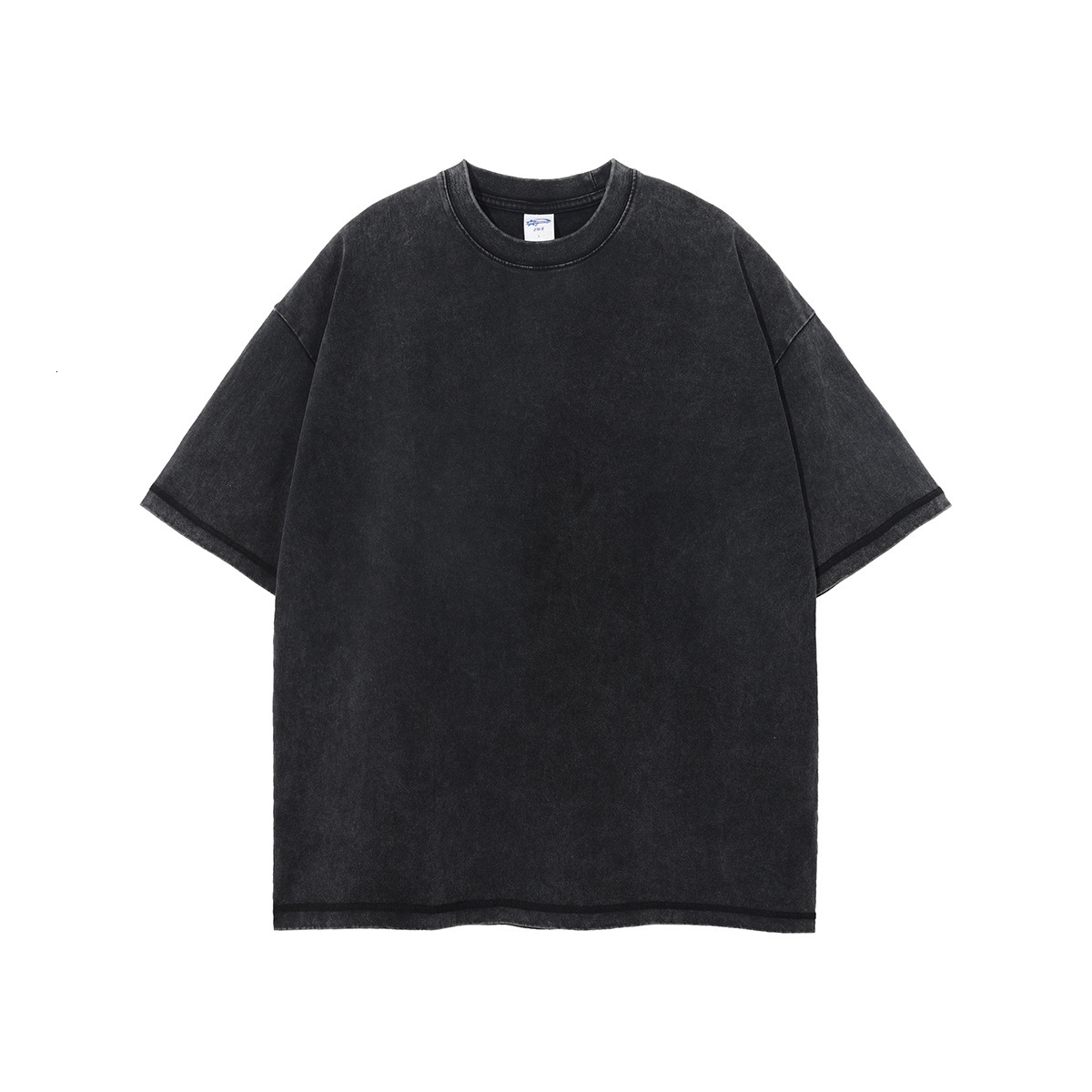 Chain fashion men's clothing | 2025 spring/summer street vintage printed T-shirt hip-hop niche washed loose cotton short sleeved shirt