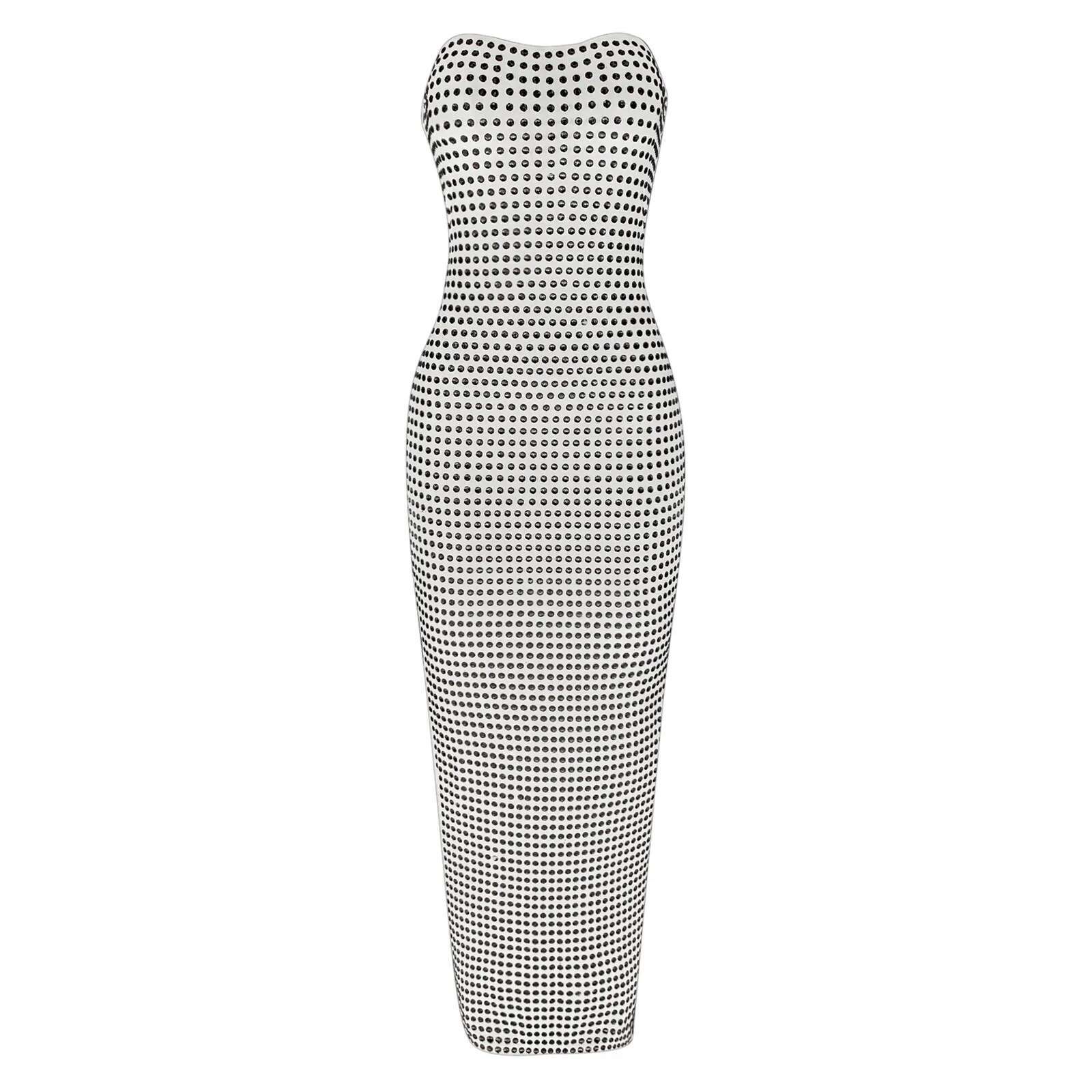 Dongdumaoyi Trapless Maxi Dress Women Eleagant Glitter Evening Party Dresses New Backless Sexy Nightclub Prom