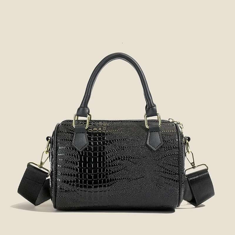 Women Leather Tote Fashion Crocodile Handbag Casual Shoulder For Ladies Women S Messenger Bag