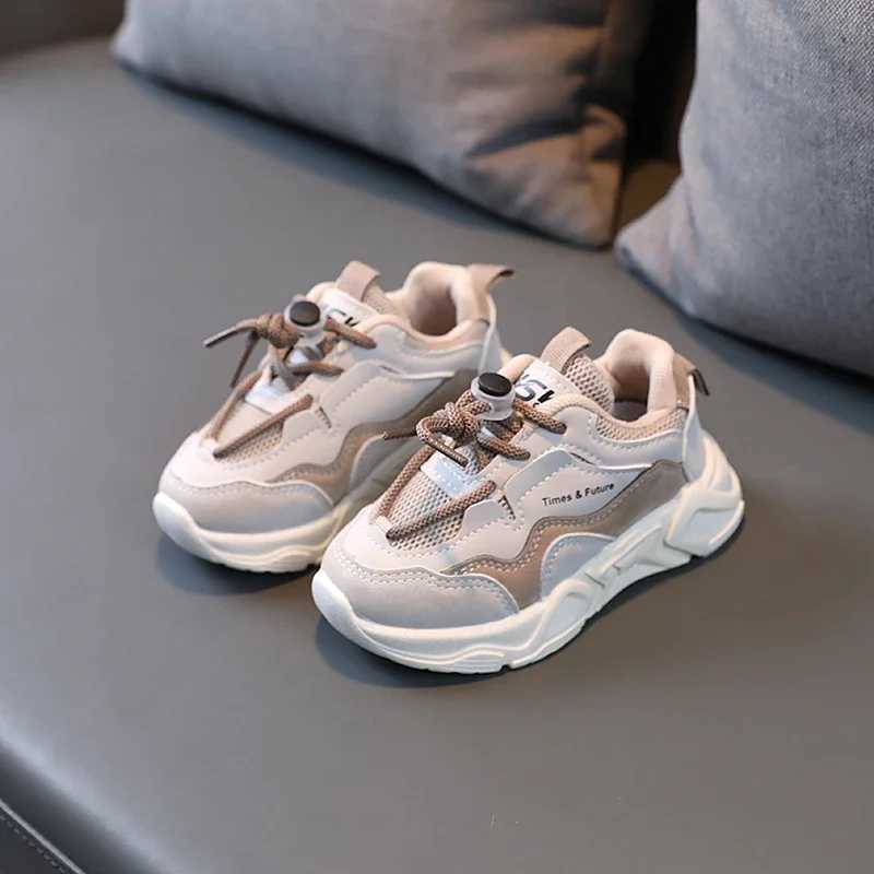 Neutral childrens casual shoes suitable for little boys girls toddlers childrens sports running sports shoes breathable classic fashion X250409
