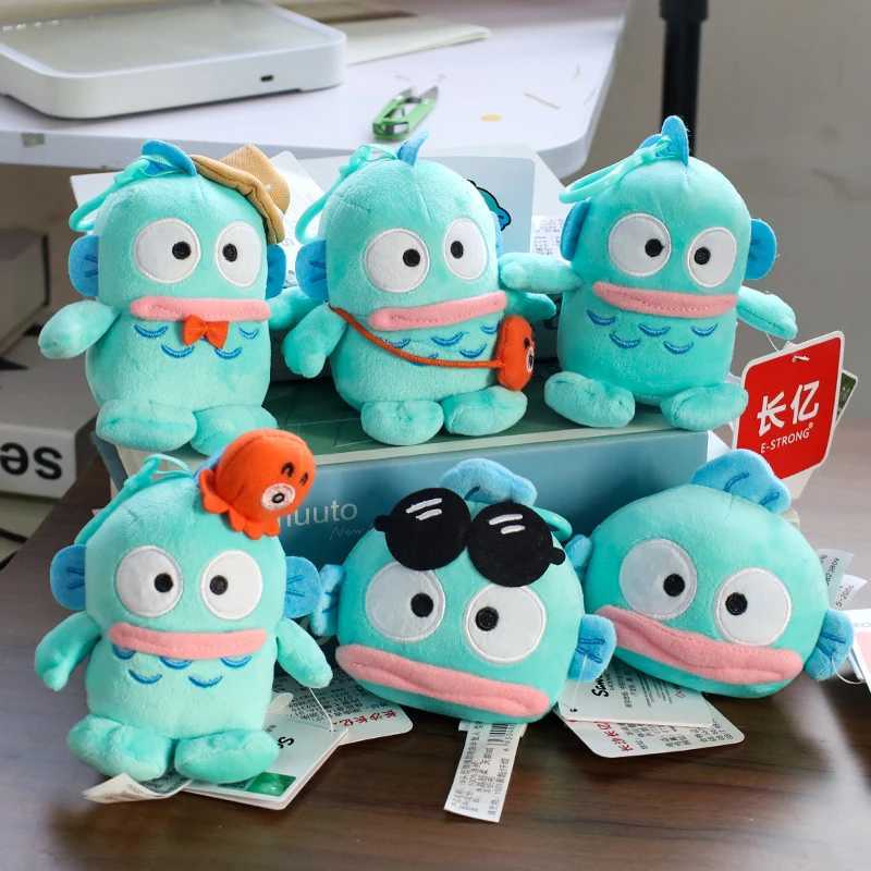 Plushie Hangydon stuffed plush keychain pendant cartoon doll toy soft PP cotton Kaii bag keychain girl childrens giftXJ250409