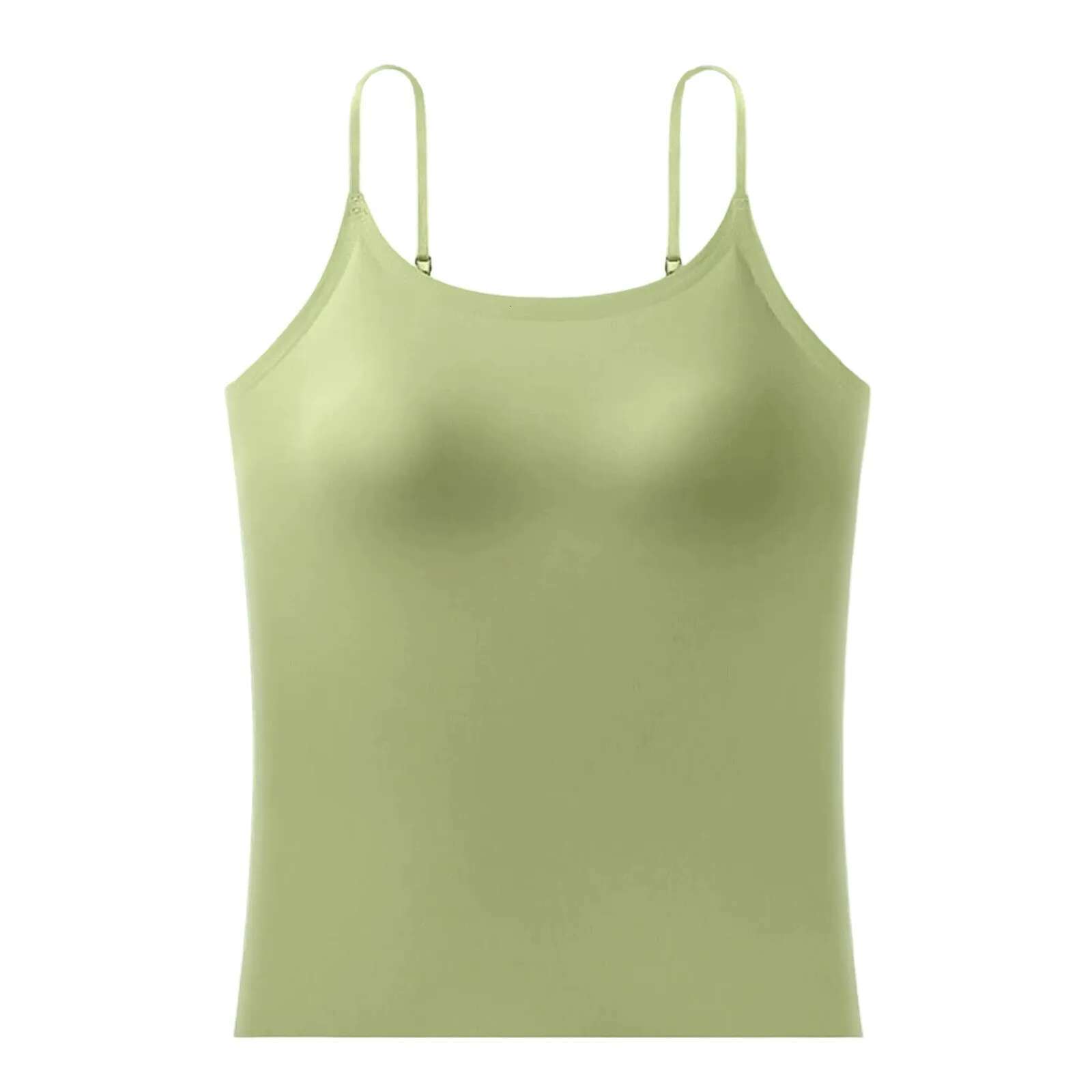 Dongdumaoyi Crop Women Tank With Built In Bras Padded Workout Casual Athletic Camisole Womens Tops Women S Tight Underwear