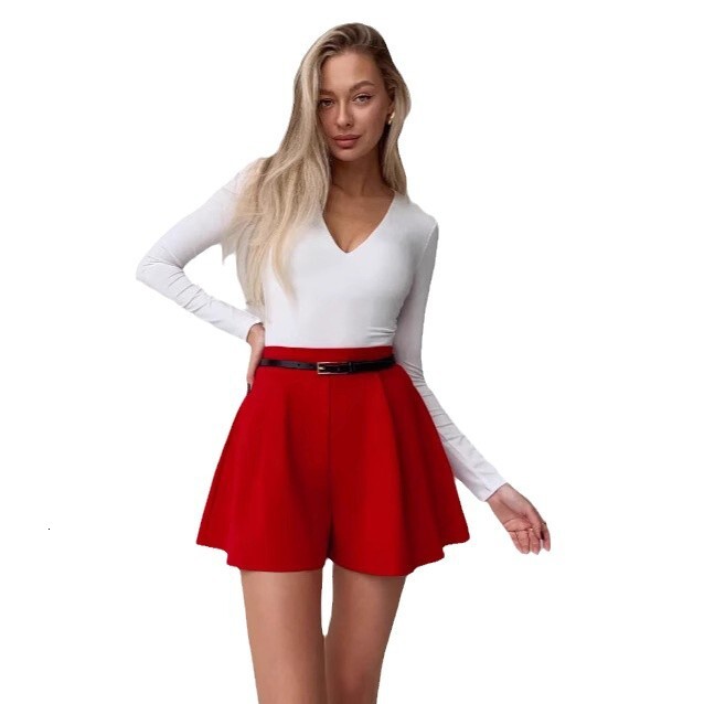 New Designer Shorts Denim Shorts Women Elastic High Waisted Black Slimming Spicy Girl Hot Pants Tight Fitting Curly Wrap Buttocks Slim Fit Instagram T