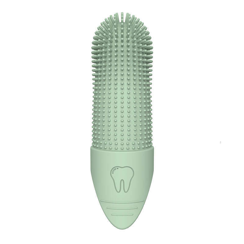 Pet silicone cat toothbrush pet dog teeth care finger cots good