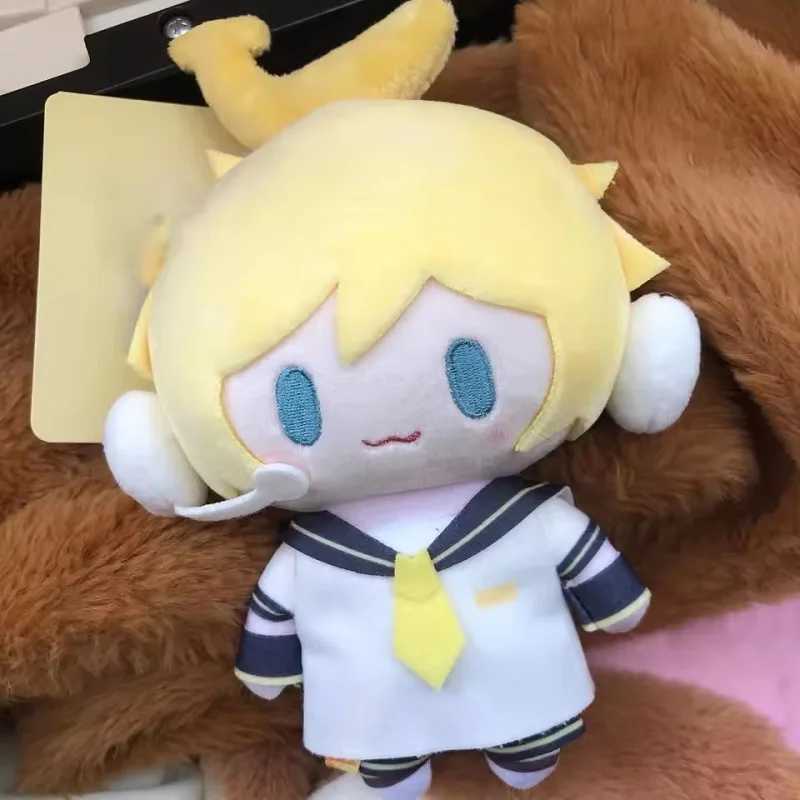 Plush toy keychain Kagamine Len Rin backpack charm anime peripheral cute stuffed doll bag decoration birthday giftXJ250409