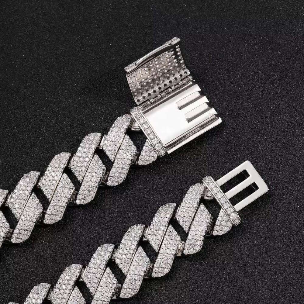 Chunky Gold Plated Man Cuban k Iced Out CZ Miami Brass Copper Rapper Hiphop 20mm Women Chain Necklace