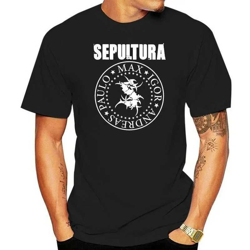 2023 New SEPULTRA ROOT 30-year T-shirt Metal Kavalala Printed T-shirt Retro Womens Short SleeveXJ250409