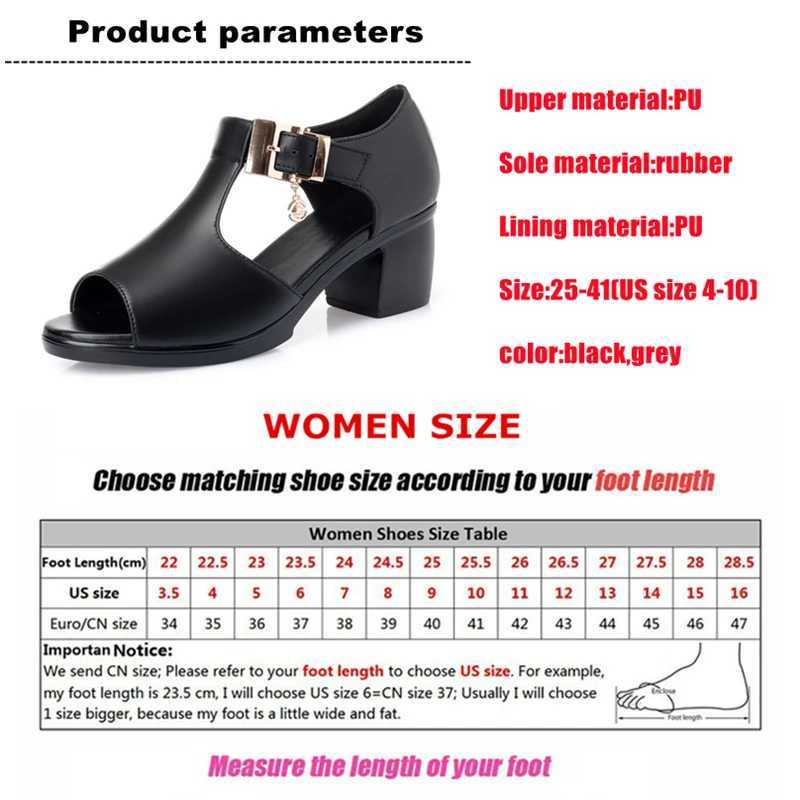 New Arrival WOIZGIC Women Ladies Mother Female PU Sandals Platform Summer Cool Beach High Heel Peep-toe Casual Outside Bling Duckle Strap T250409