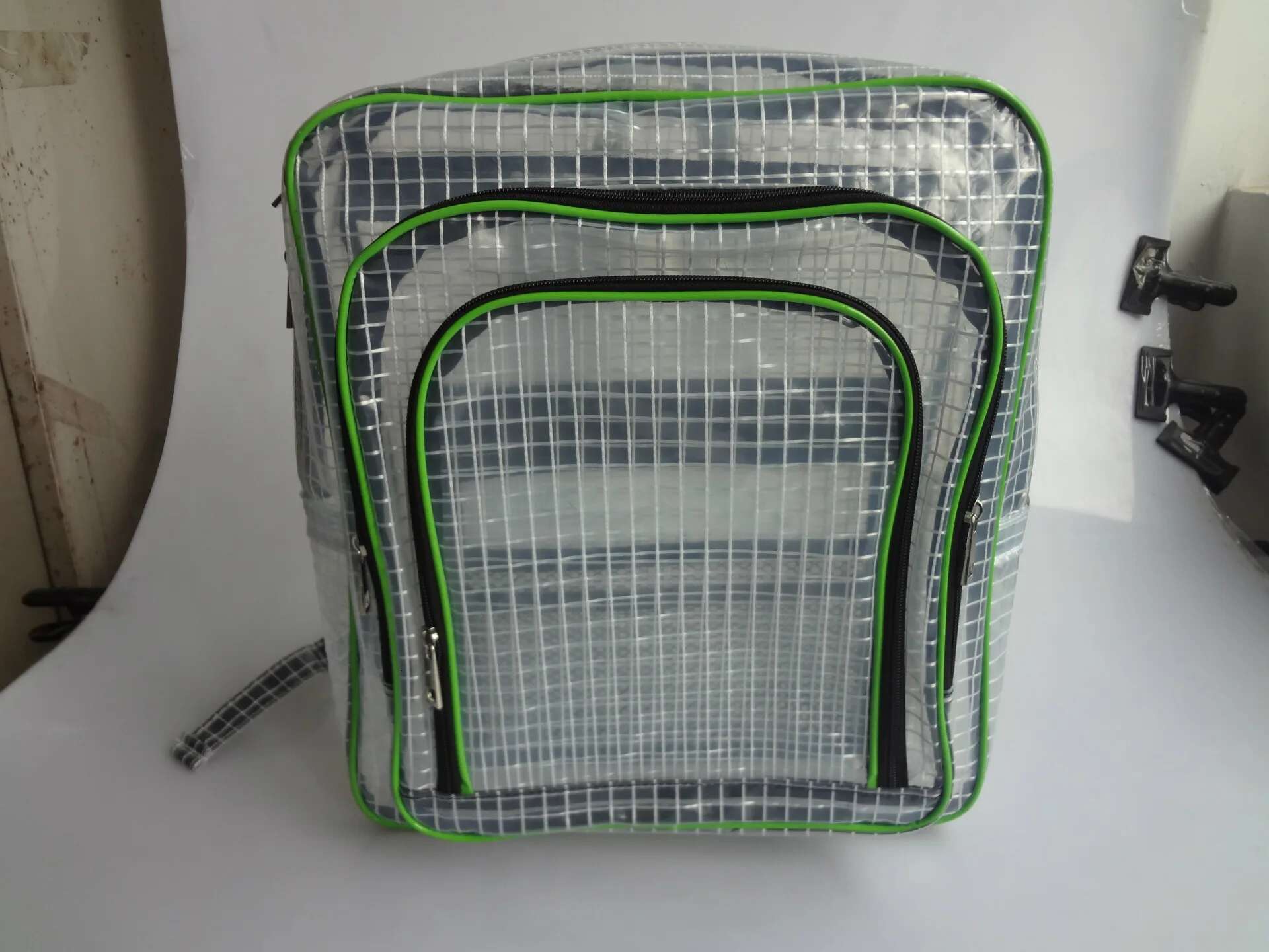 Transparent Dust-Free Clean Backpack, Waterproof Crossbody Bag, Anti-Static PVC Mesh Backpack