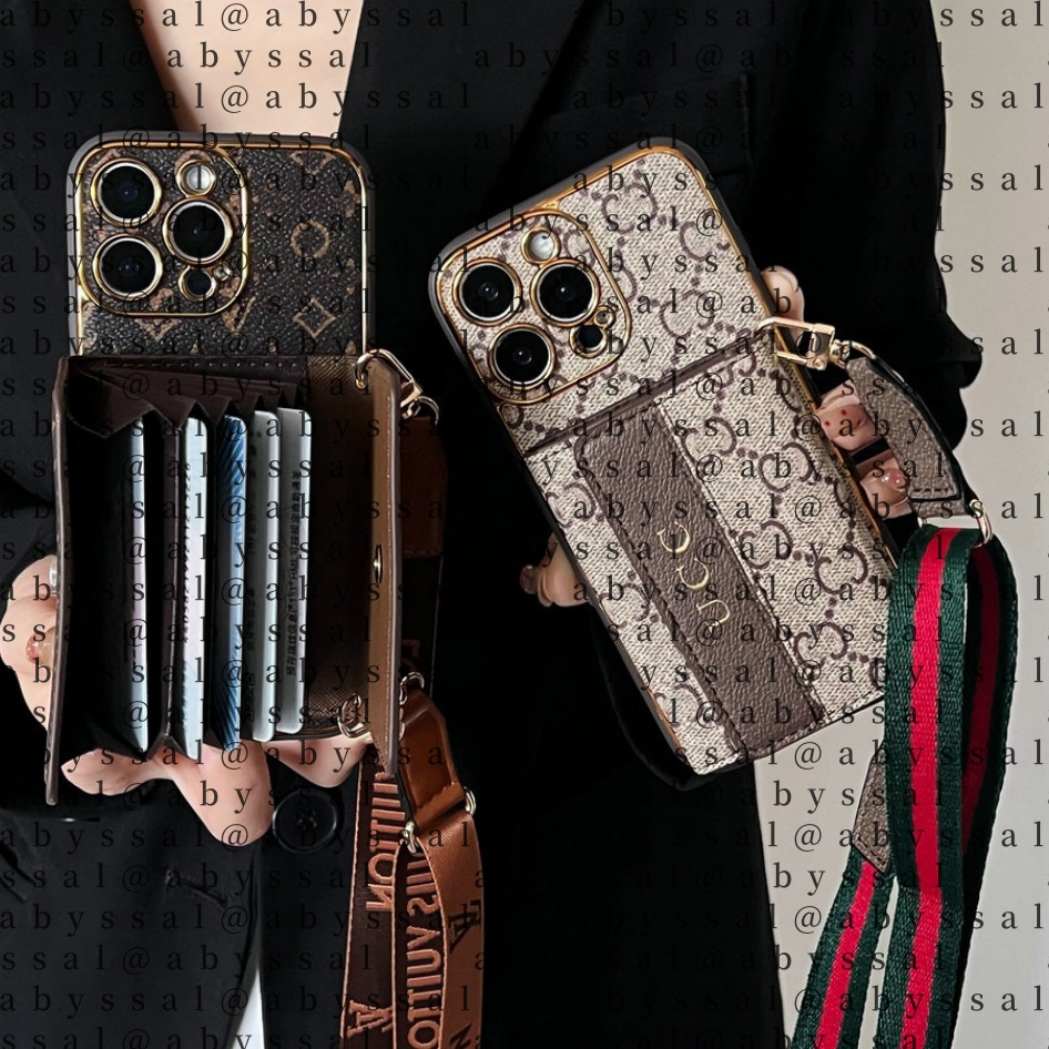 Phone Case Designer Luxury Wallet iPhone Cases for iPhone 17 Pro Max Air 16 Plus 15 14 13 12 11 Case Leather Card Holder Fashion Cell phone Case Cover