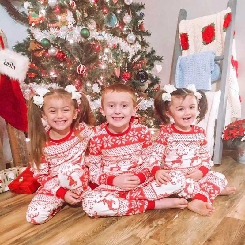 Good 2024 new parent-child home set pajamas S2548