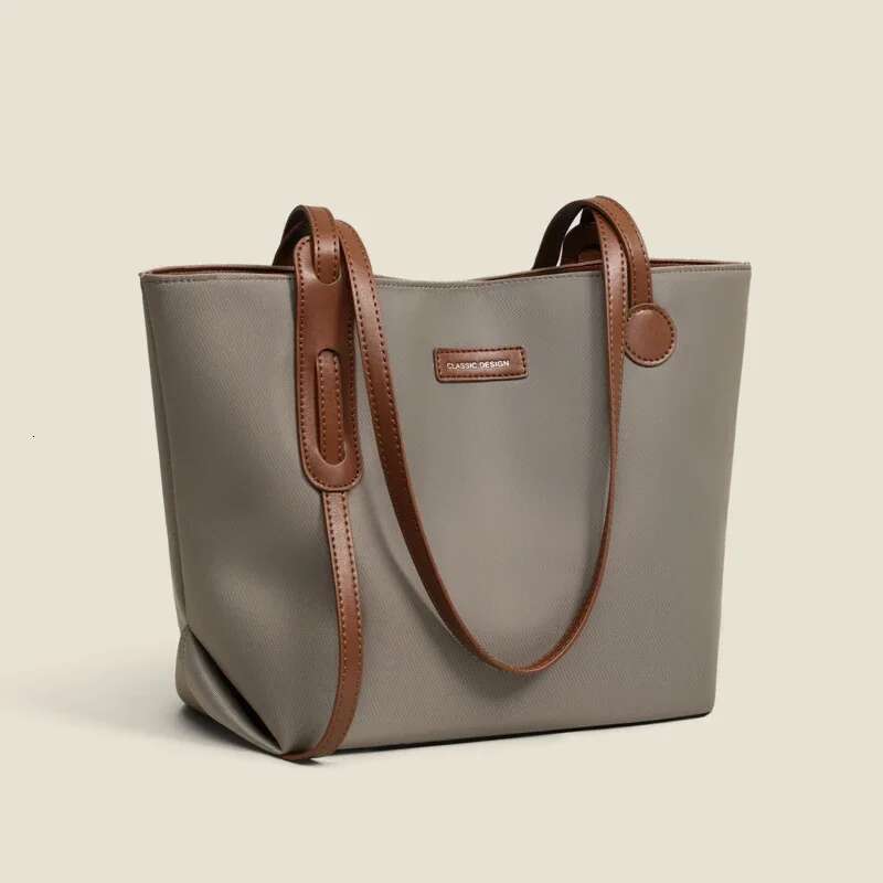 (Support Drop Shipping) Women's Shoulder 2024 Spring Summer New Canvas Bag Large Capacity