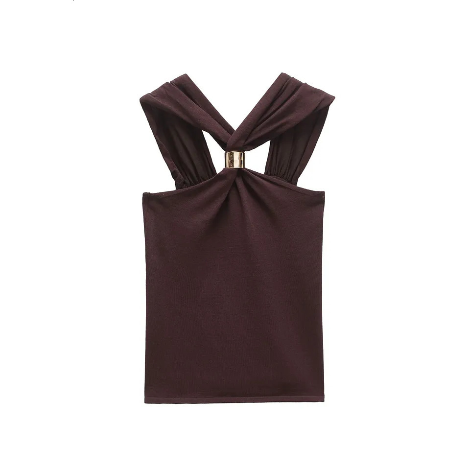 Trafshe Womens Summer Tank Camis Top Y2k Sexy Shoulder Strap Street Clothing 4938116 250409